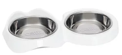 Catit Pixi Doppelnapf für Katzen, Füllmenge 200ml (1 Stk)