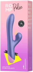Romp Pulse Wiederaufladbarer Rabbit Vibrator mit Klitoris Sauger