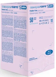 Sempercare Nitril Handschuhe steril, puderfrei, Grösse M (100 Stk)