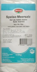 morga Speise-Meersalz fein (750g)