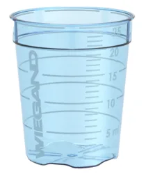 Wiegand MediBecher Multi blau, 25ml (47 Stk)