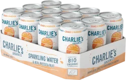 Charlie's Organics Orange-Mandarin Soda (12x330ml)