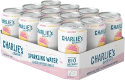 Charlie's Organics Grapefruit Soda (12x330ml)