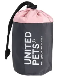 United Pets Treats Dispenser Citylife, Snackbeutel dunkelgrau/pink, 7x9cm (1 Stk)