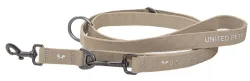 United Pets Citylife Hundeleine dove grey, 2x200cm (1 Stk)