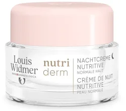 Louis Widmer nutriderm Nachtcreme Nutritive, parfümiert (50ml)