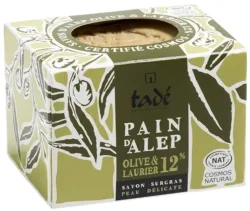 tadé Aleppo-Seife Olive & 12% Lorbeer (190g)