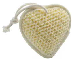 tadé Naturschwamm in Herzform, 13x13cm (1 Stk)
