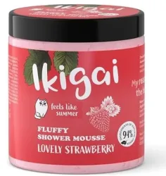 Ikigai Fluffy Shower Mousse Lovely Strawberry (100g)
