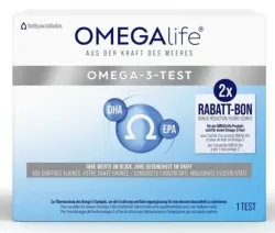 OMEGA-LIFE Omega-3-Test (1 Stk)