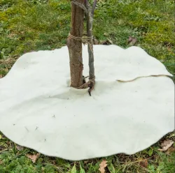 Andermatt Biogarten Mulchscheibe 25cm weiss (1 Stk)