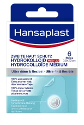 Hansaplast Zweite Haut Schutz Pflaster, Medium (6 Stk)