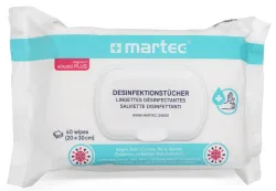 MARTEC Desinfektionst&uuml;cher 33087 Mit Aloe-Vera 40 Stk.