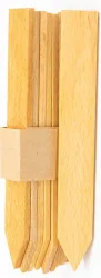 Andermatt Biogarten Holzetiketten zur Pflanzenbeschriftung, 150x20mm (10 Stk)