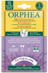 Orphea Mottenschutz Blätter mit Lavendelduft | 15 Stück