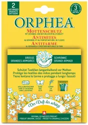 Orphea Mottenschutz Aufhänger Blüten | 2 Stück