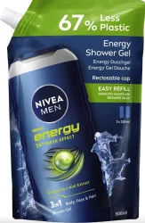 NIVEA MEN Pflegedusche Energy Refill (500ml)