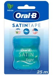 Oral-B Satin Tape, Zahnseide mit Minzgeschmack (25m)