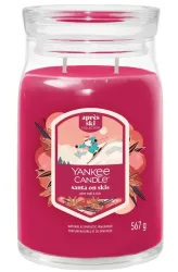 Yankee Candle Santa on Skis Duftkerze (567g)
