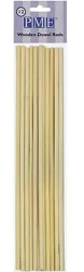 PME CAKE Tortendübel aus Holz, 30cm (12 Stk)