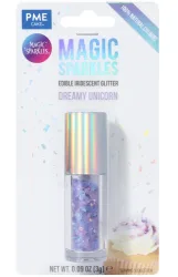 PME CAKE Magic Sparkles essbarer Glitzer, Verträumtes Einhorn (3g)
