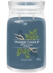 Yankee Candle Signature - Duftkerze im Glas, 567G, Stahlblau