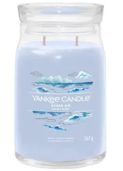 Yankee Candle Signature - Duftkerze im Glas, 567G, Hellblau