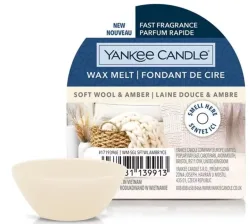 Yankee Candle Duftwachsplättchen Soft Wool & Amber (1 Stk)