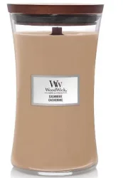 WoodWick - Duftkerze im Glas, 609G, Hellbraun