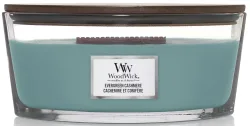 WoodWick Ellipse Duftkerze Evergreen Cashmere (454g)