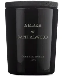 Cereria Mollá Premium Candle Amber & Sandalwood Duftkerze (70g)