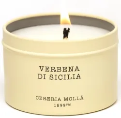 Cereria Mollá Travel Tin Candle Verbena di Sicilia (90g)