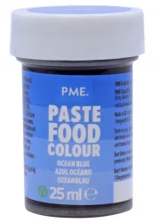 PME Cake Backfarbe Paste, Ozeanblau (25g)