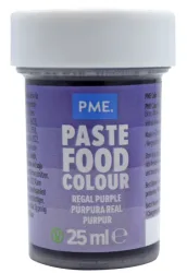 PME Cake Backfarbe Paste, Königliches Lila (25g)