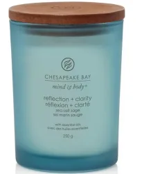 Chesapeake Bay - Duftkerze im Glas, 250g, Hellblau