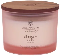 Chesapeake Bay - Duftkerze 3-Docht im Glas, 312g, Rosa