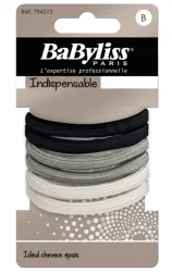 BaByliss Haargummi breit, diverse Farben (6 Stk)