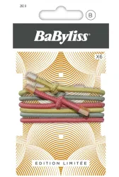BaByliss farbige Haargummis (6 Stk)