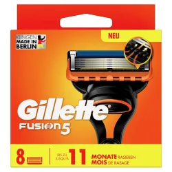 Gillette Fusion5 Systemklingen (8 Stk)