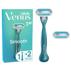Gillette Venus Smooth Rasierapparat, inkl. 2 Klingen (1 Stk)