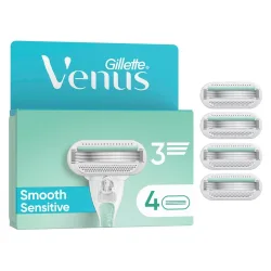 Gillette Venus Smooth Sensitive Systemklingen (4 Stk)