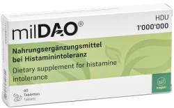 milDAO Histaminintoleranz Tabletten (60 Stk)