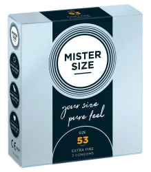 Mister Size, MISTER SIZE 53mm Kondom (3 Stk)