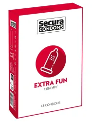 Secura Extra Fun  Kondome, genoppt (48 Stk)