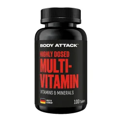 Body Attack Multivitamin Tabletten (100 Stk)