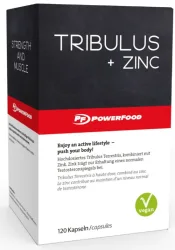 PowerFood Tribulus + Zinc Kapseln (120 Stk)