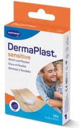 DermaPlast sensitive Schnellverband, 6x10cm (10 Stk)