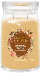 Yankee Candle Glistening Leaves Signature Large Jar (1 Stk)