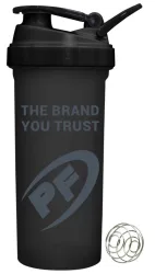 PowerFood Gym Cup Black, 850ml (1 Stk)