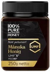 100% Pure New Zealand Manuka Honey | MGO83+ (250g)